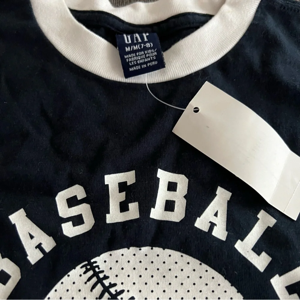 3 Boys GAP KIDS 100% Cotton Shirts 2 NWT Size Medium 7-8